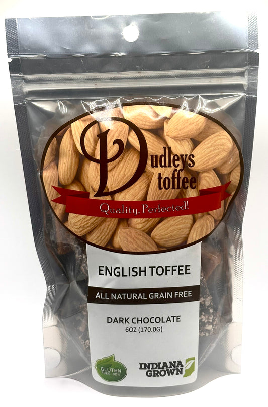 Dark Chocolate English Toffee (6oz)