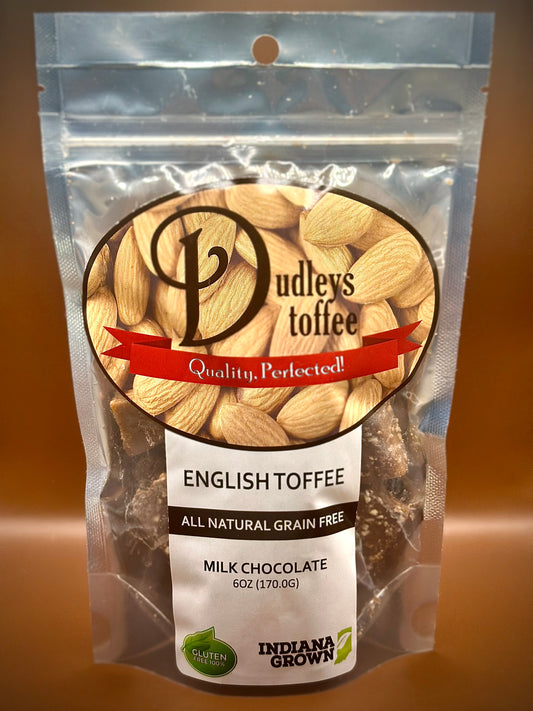 Milk Chocolate English Toffee (6oz)