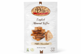 Handcrafted English Almond Toffee (6oz)
