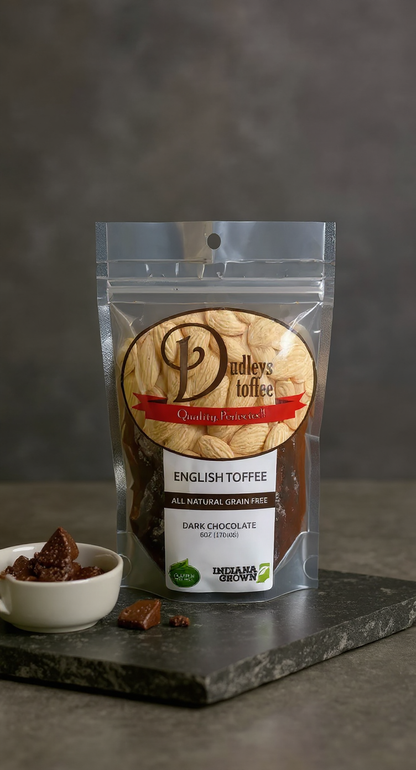 Dark Chocolate English Toffee (6oz)
